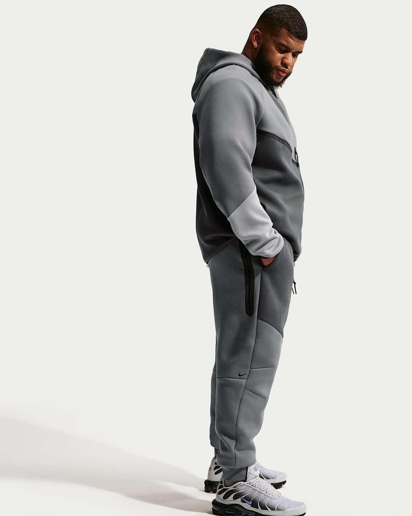 Nike Tech Fleece Erkek Jogger'ı - Pencil Point/Medium Ash/Sapphire