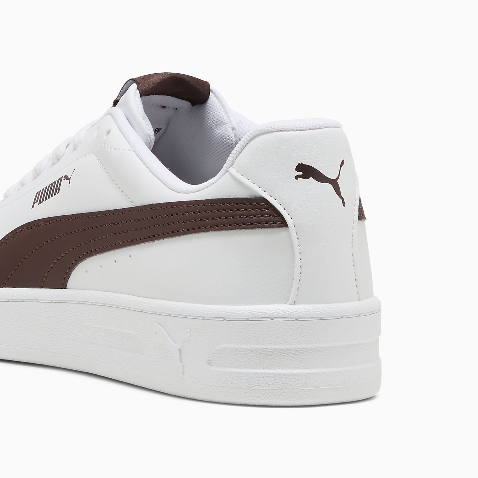 Court CLASSIC Clean UNISEX Ayakkabı - PUMA White-Chocolate Fondue - 402223_21 - Görsel 3