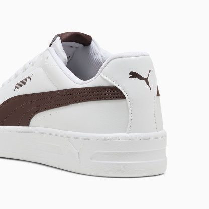 Court CLASSIC Clean UNISEX Ayakkabı - PUMA White-Chocolate Fondue - 402223_21 - Görsel 3