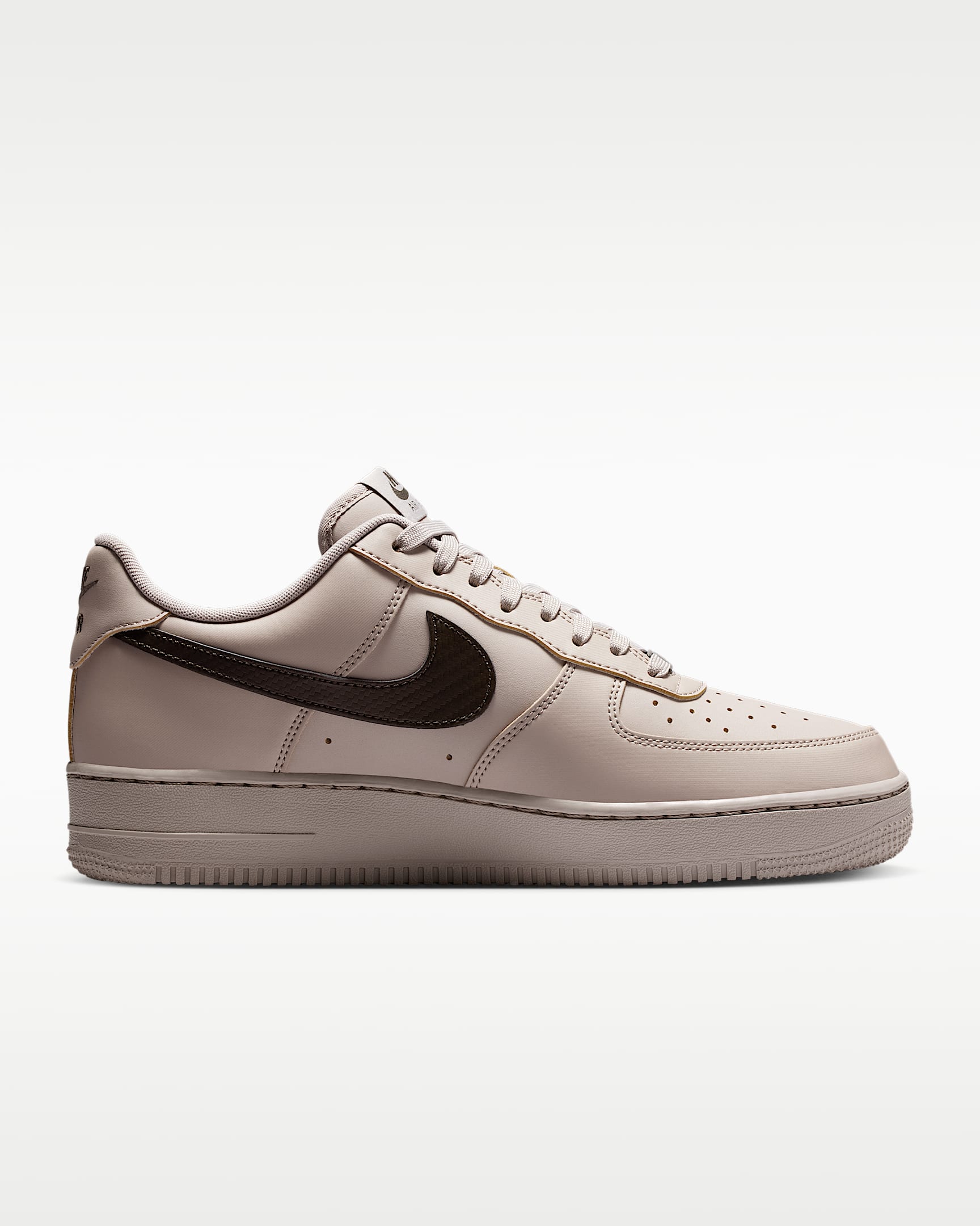 Nike Air Force 1 '07 Erkek Ayakkabısı - College Grey/Newsprint