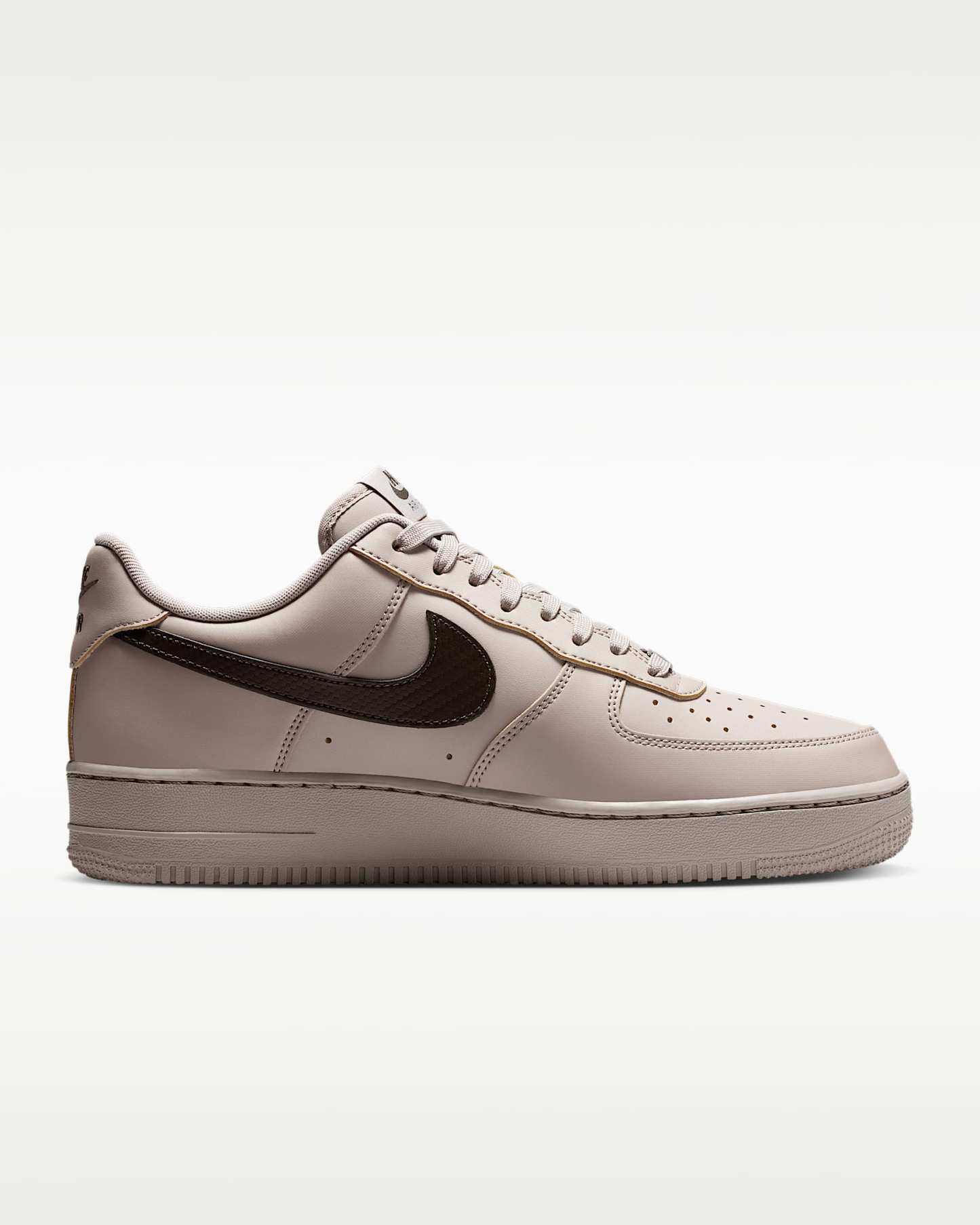 Nike Air Force 1 '07 Erkek Ayakkabısı - College Grey/Newsprint