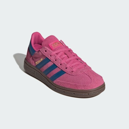 Handball Spezial Kids Ayakkabı - Shock Pink / Dark Marine / Gum - JP9567 - Görsel 4