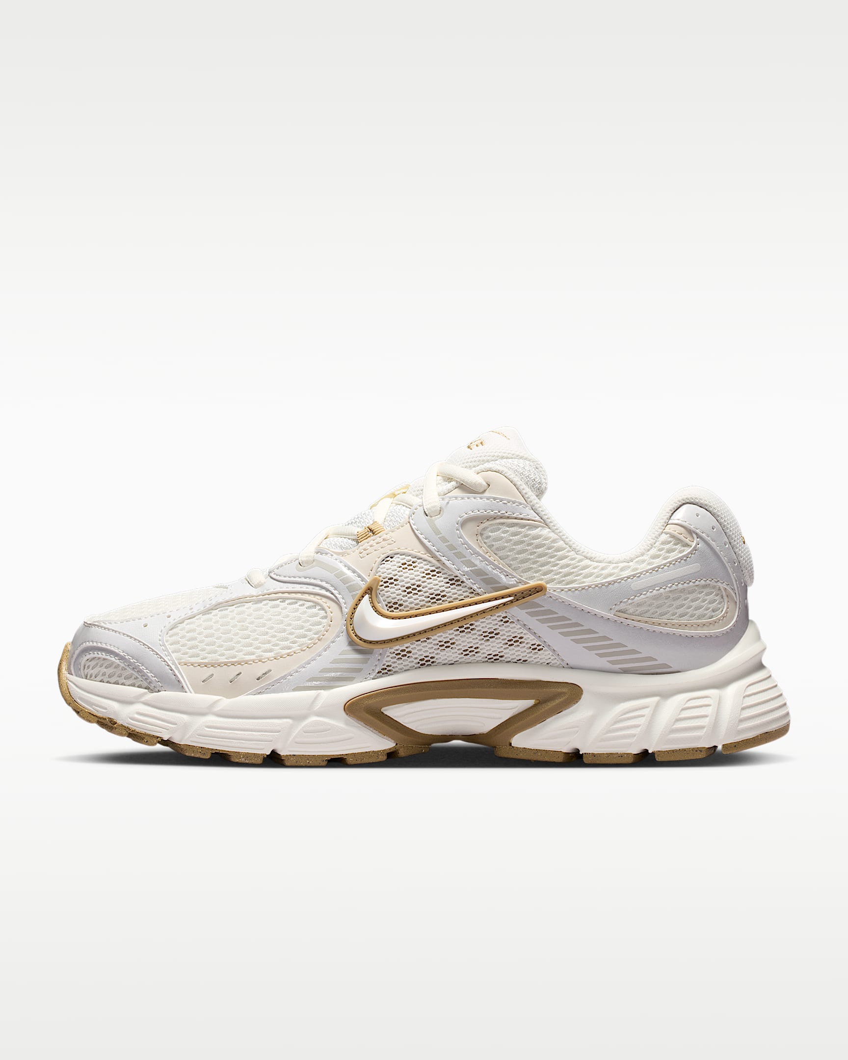 Nike V5 RNR Yansıtıcı Tasarım Vurgulu Kadın Ayakkabısı - Sail/Parachute Beige/Light Orewood Brown/Sail