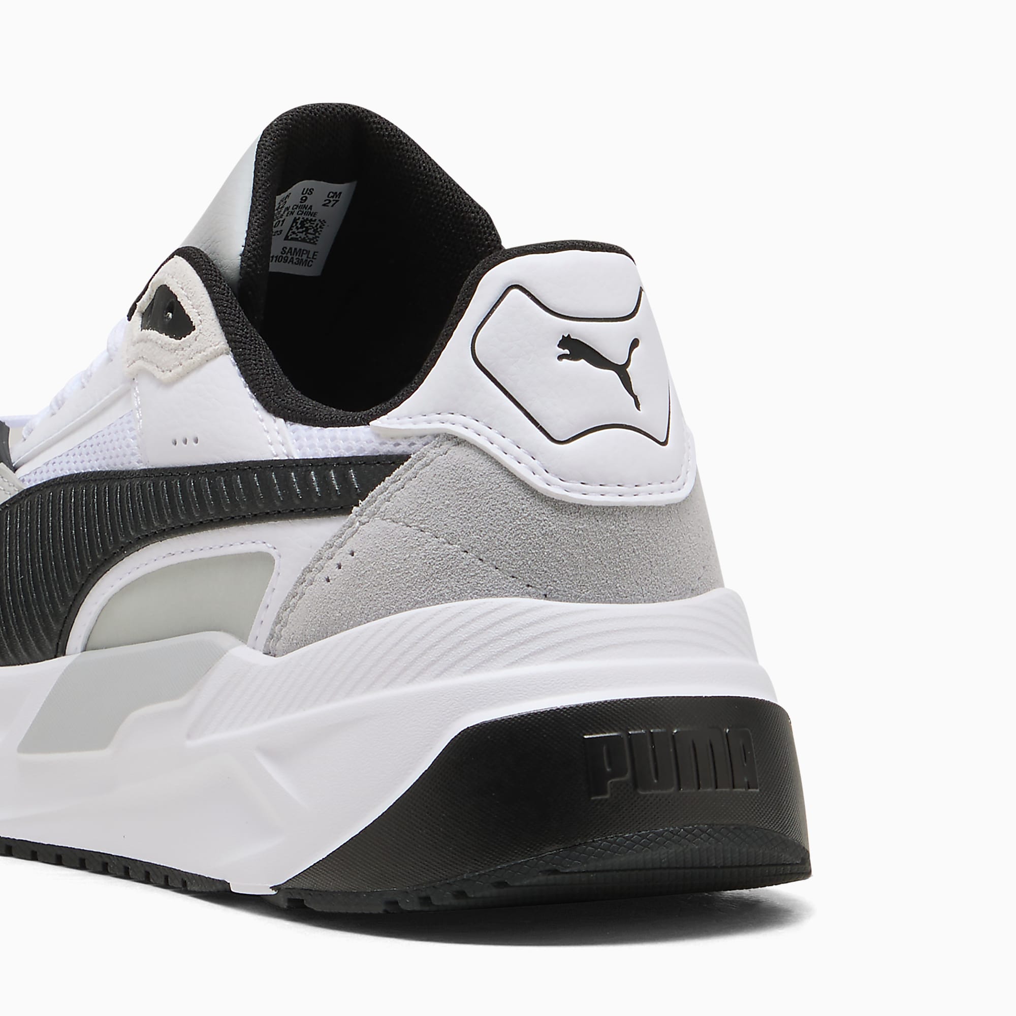 TRINITY 2 UNISEX Spor Ayakkabı - PUMA White-PUMA Black-Cool Light Gray - 400230_01 - Görsel 3