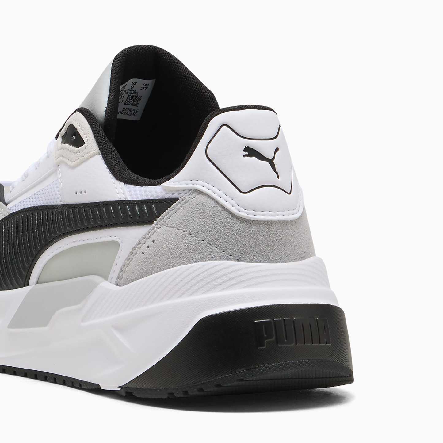 TRINITY 2 UNISEX Spor Ayakkabı - PUMA White-PUMA Black-Cool Light Gray - 400230_01 - Görsel 3