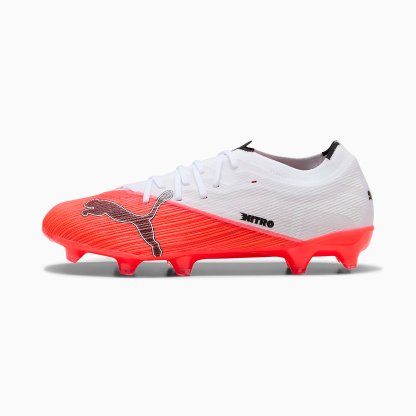 ULTRA NITRO™ 7 MATCH FG/AG UNISEX Krampon - Ultra Red-PUMA Black-PUMA White - 109115_01 - Görsel 1