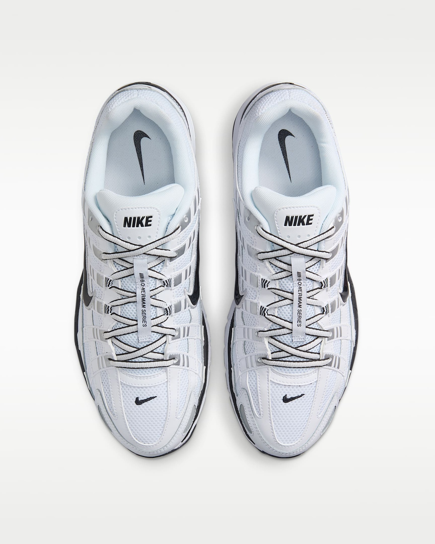 Nike P-6000 Ayakkabı - Beyaz/Metallic Silver/Siyah/Siyah