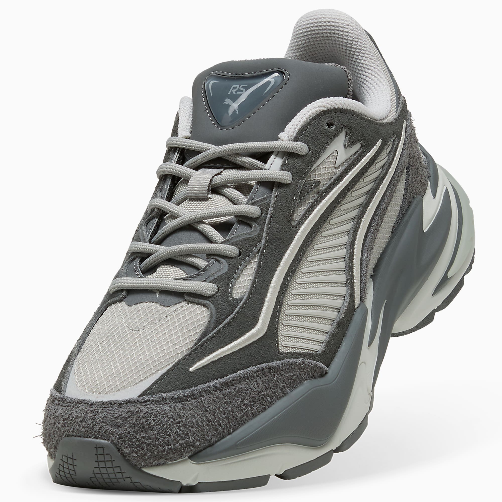 RS Surge HAIRY Suede UNISEX Ayakkabı - Smokey Gray-Cool Dark Gray - 404327_08 - Görsel 6