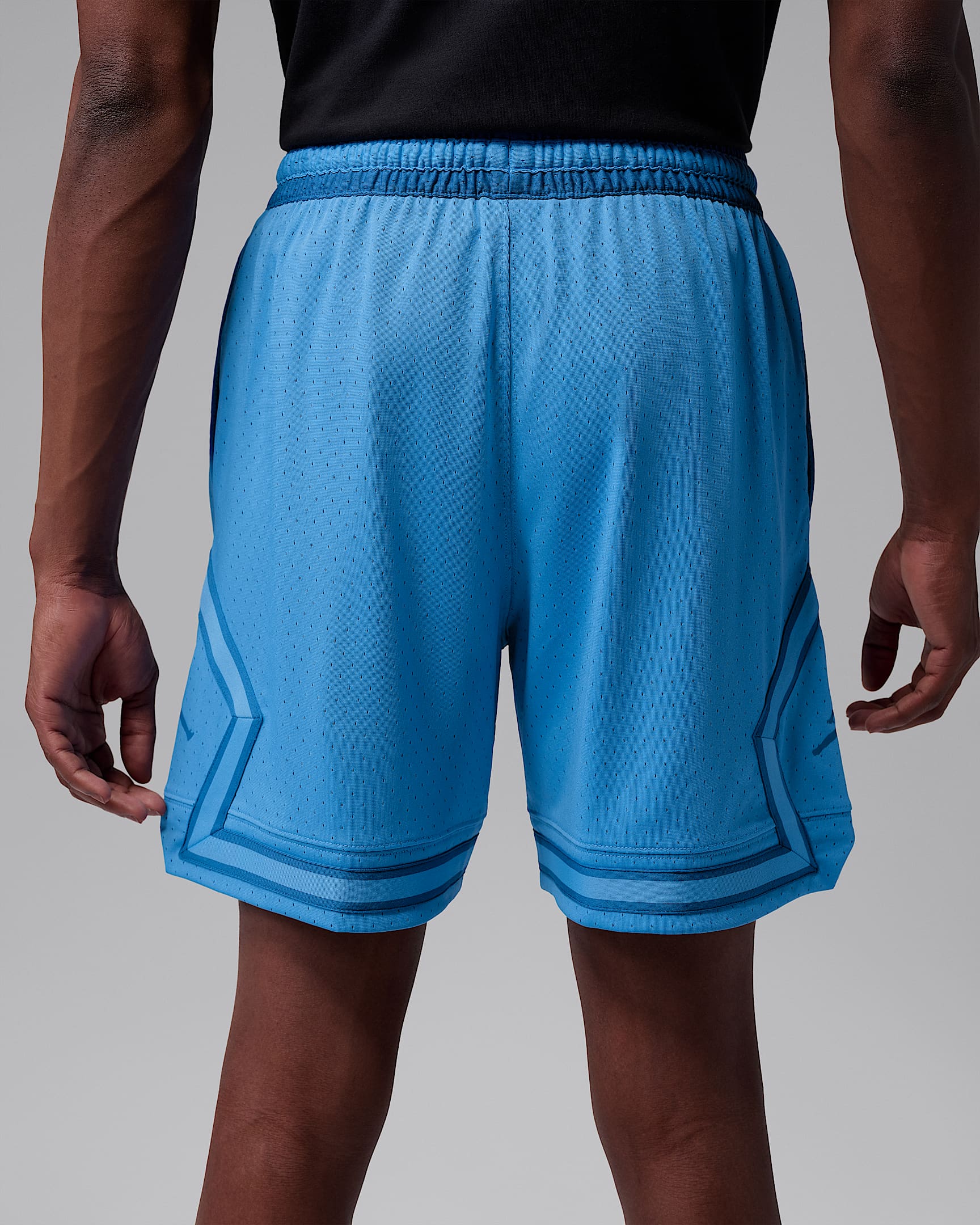 Jordan Sport Dri-FIT 18 cm Mesh Diamond Erkek Şortu - Blue Beyond/True Blue/True Blue