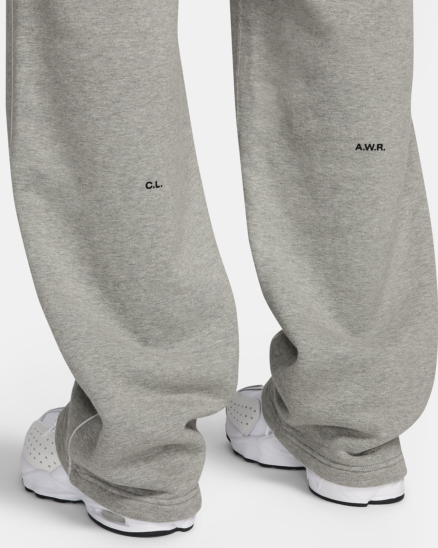 NOCTA NOCTA Fleece CS Açık Paçalı Eşofman Altı - Dark Grey Heather/Matte Silver/Siyah