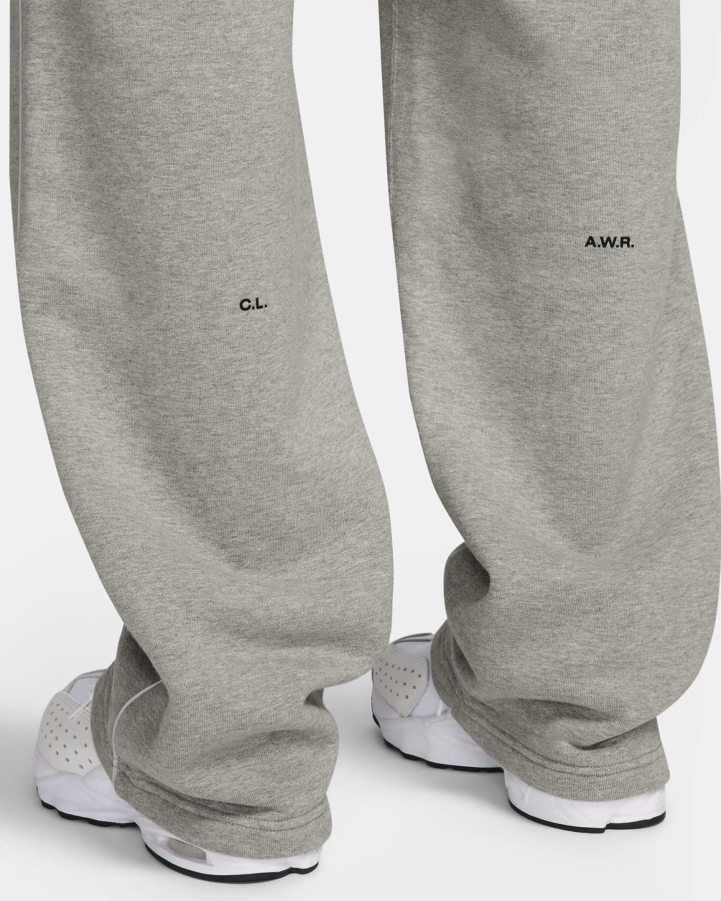 NOCTA NOCTA Fleece CS Açık Paçalı Eşofman Altı - Dark Grey Heather/Matte Silver/Siyah