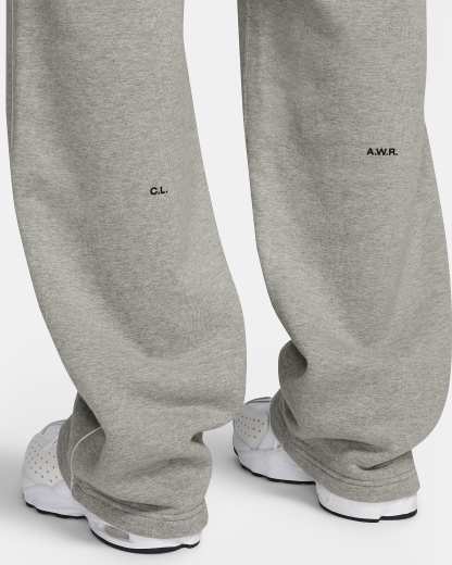 NOCTA NOCTA Fleece CS Açık Paçalı Eşofman Altı - Dark Grey Heather/Matte Silver/Siyah