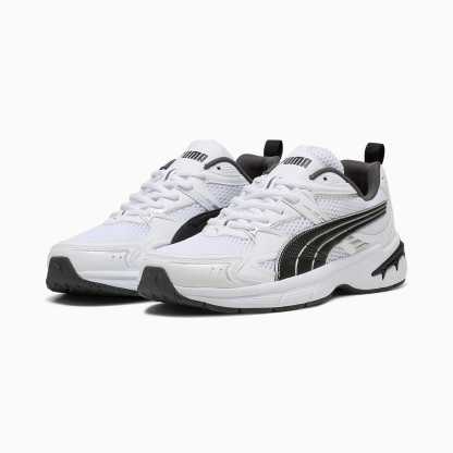 MILENIO Tech 2000 UNISEX Ayakkabı - Puma White-Puma Black-Puma Silver - 402625_12 - Görsel 2