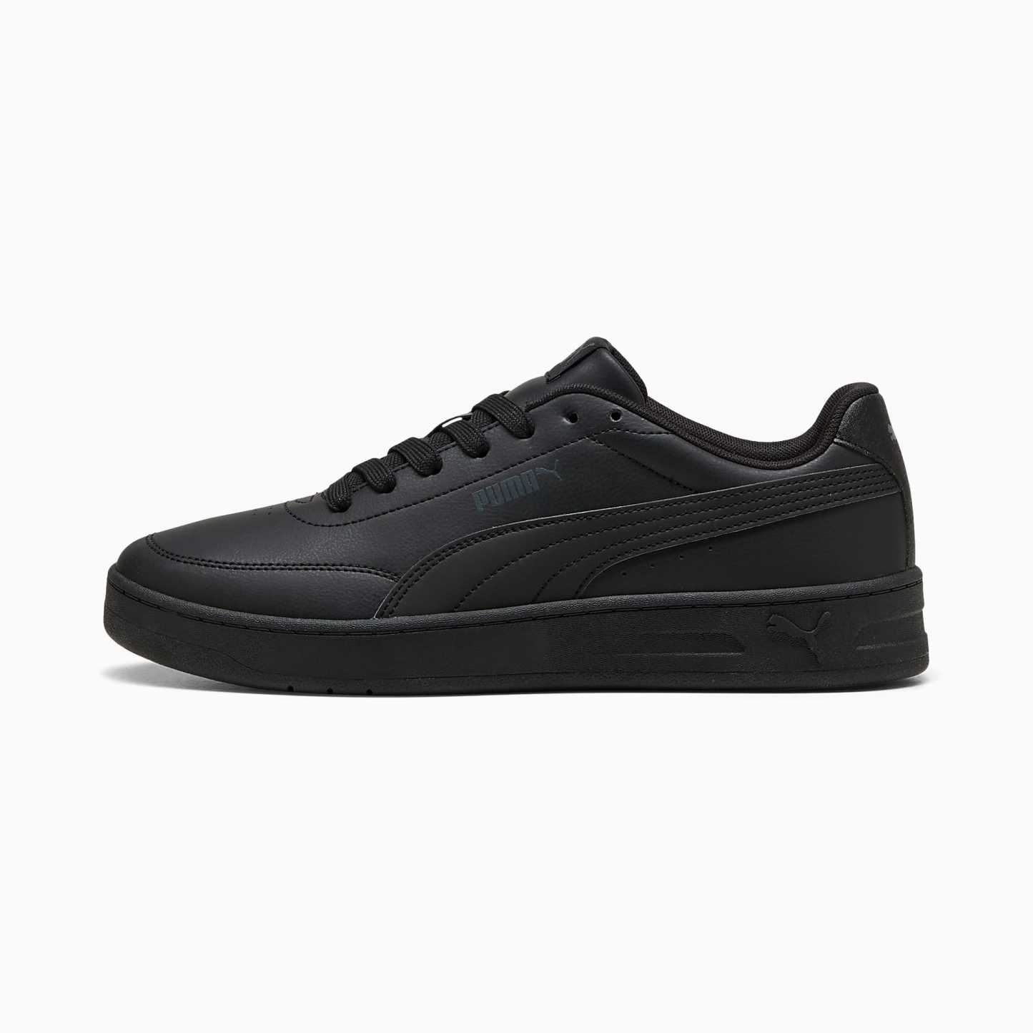 Court CLASSIC Clean UNISEX Ayakkabı - PUMA Black-PUMA Black-Strong Gray - 402223_23 - Görsel 1