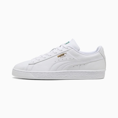 Suede UNISEX Ayakkabı - PUMA White-Archive Green - 408467_01 - Görsel 1