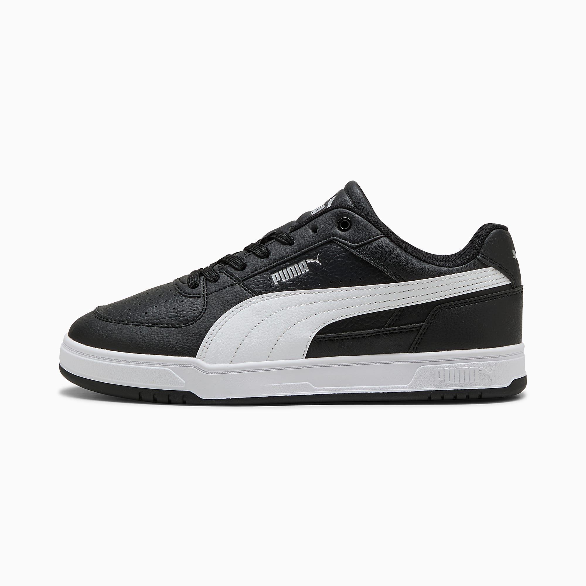 PUMA Caven UNISEX Ayakkabı - Puma Black-Puma White-Puma Silver - 409170_03 - Görsel 1