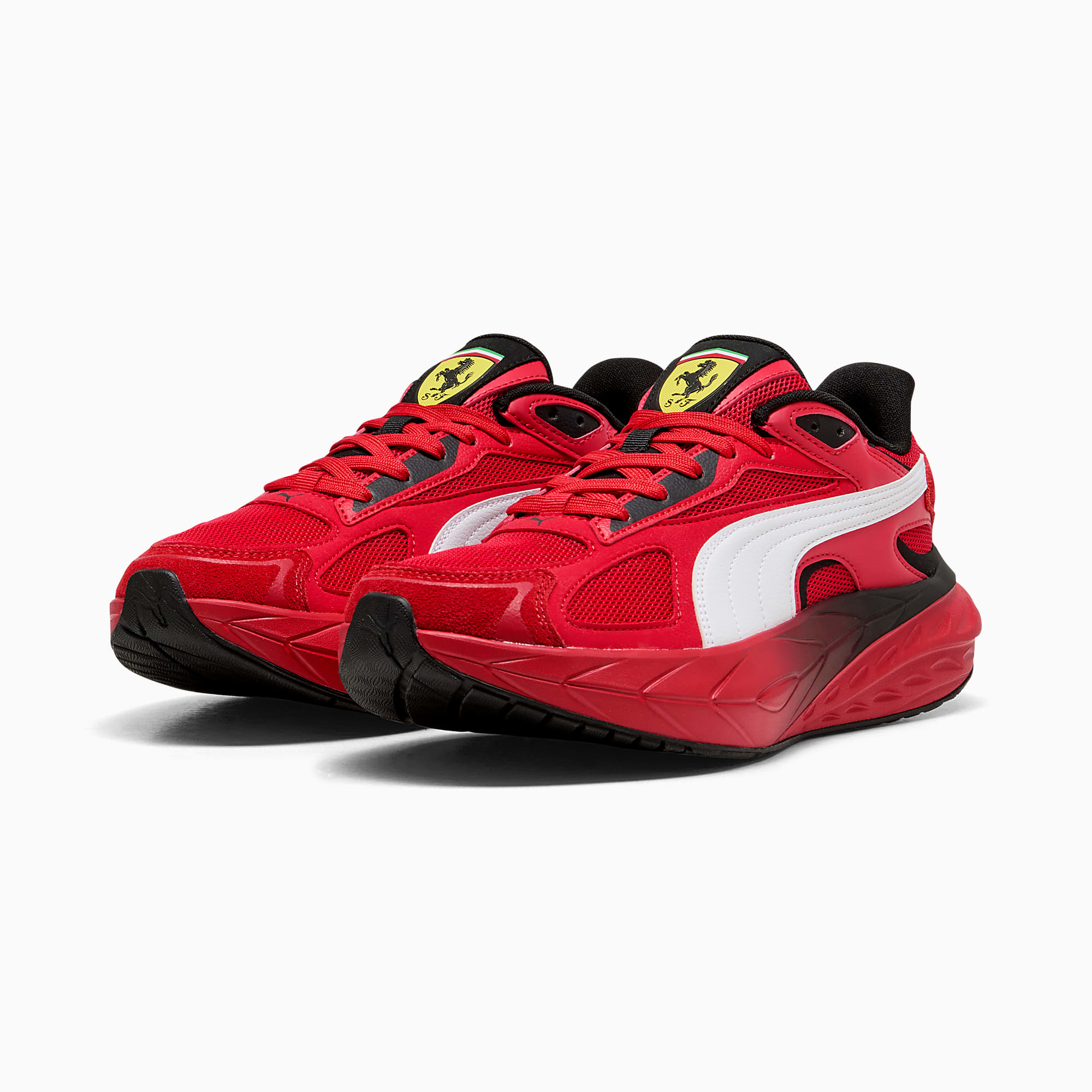 SCUDERIA FERRARI HYPNOTIC UNISEX Ayakkabı - Rosso Corsa-Puma White - 309271_04 - Görsel 2