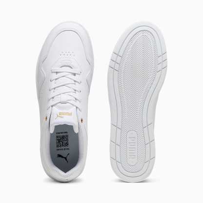Court CLASSIC Ayakkabı - PUMA White-PUMA Gold - 395018_01 - Görsel 4