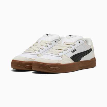Park LIFESTYLE II UNISEX Ayakkabı - PUMA White-PUMA Black-Vapor Gray - 407156_03 - Görsel 2