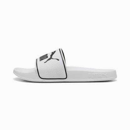 PUMA Leadcat 2.0 Terlik - Puma White-Puma Black - 384139_02 - Görsel 4