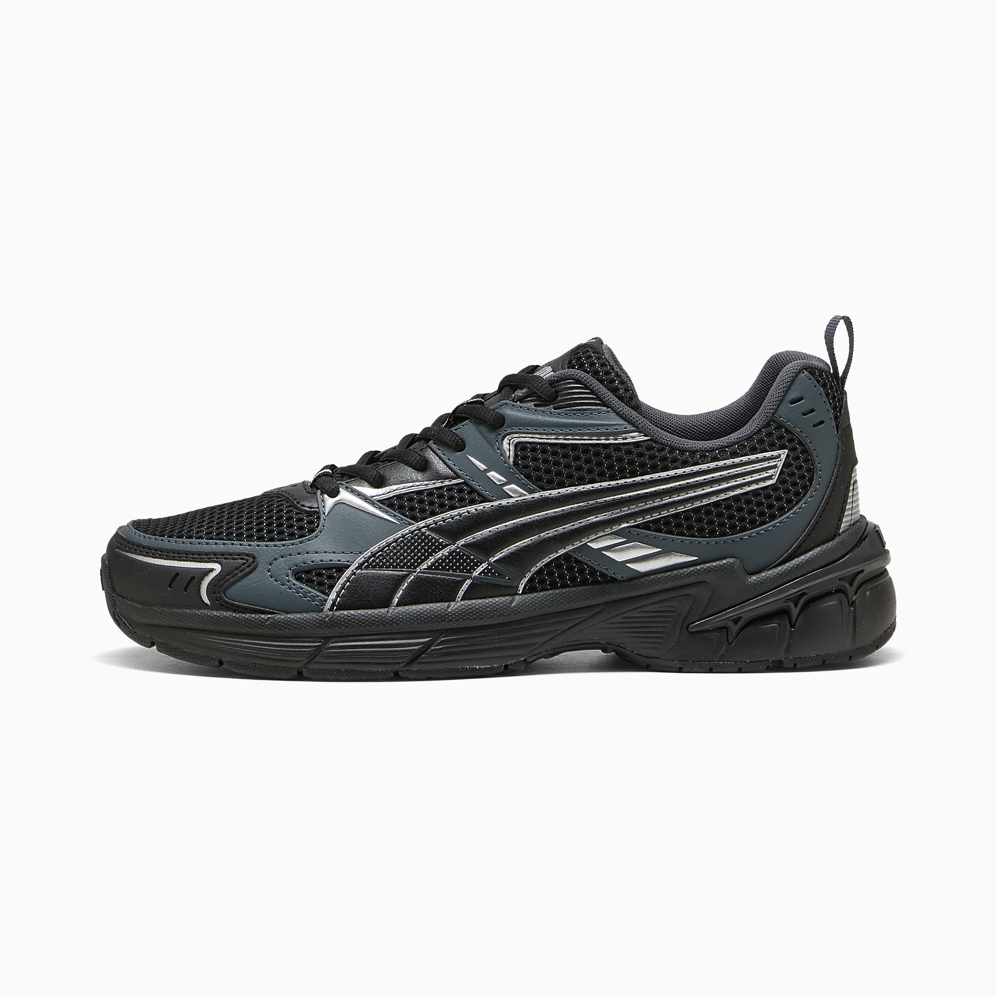 MILENIO Tech 2000 UNISEX Ayakkabı - PUMA Black-Strong Gray-PUMA Silver - 404914_01 - Görsel 1