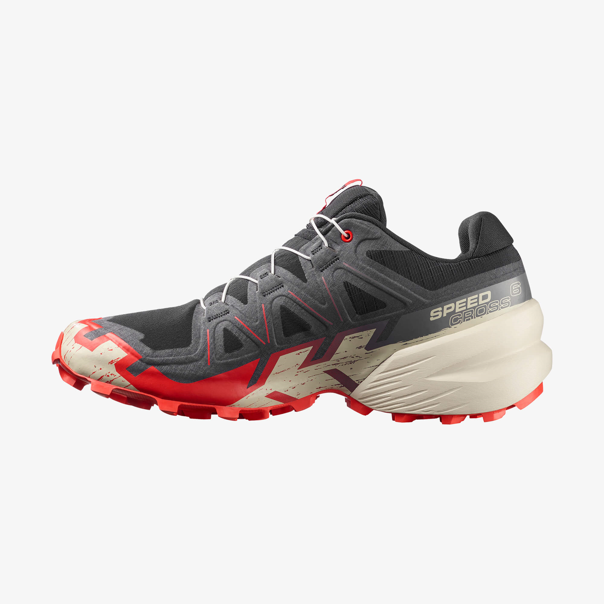 Salomon SPEEDCROSS 6 Erkek Koşu Ayakkabısı Natural L47811000 - Black - L49225100 - image 7