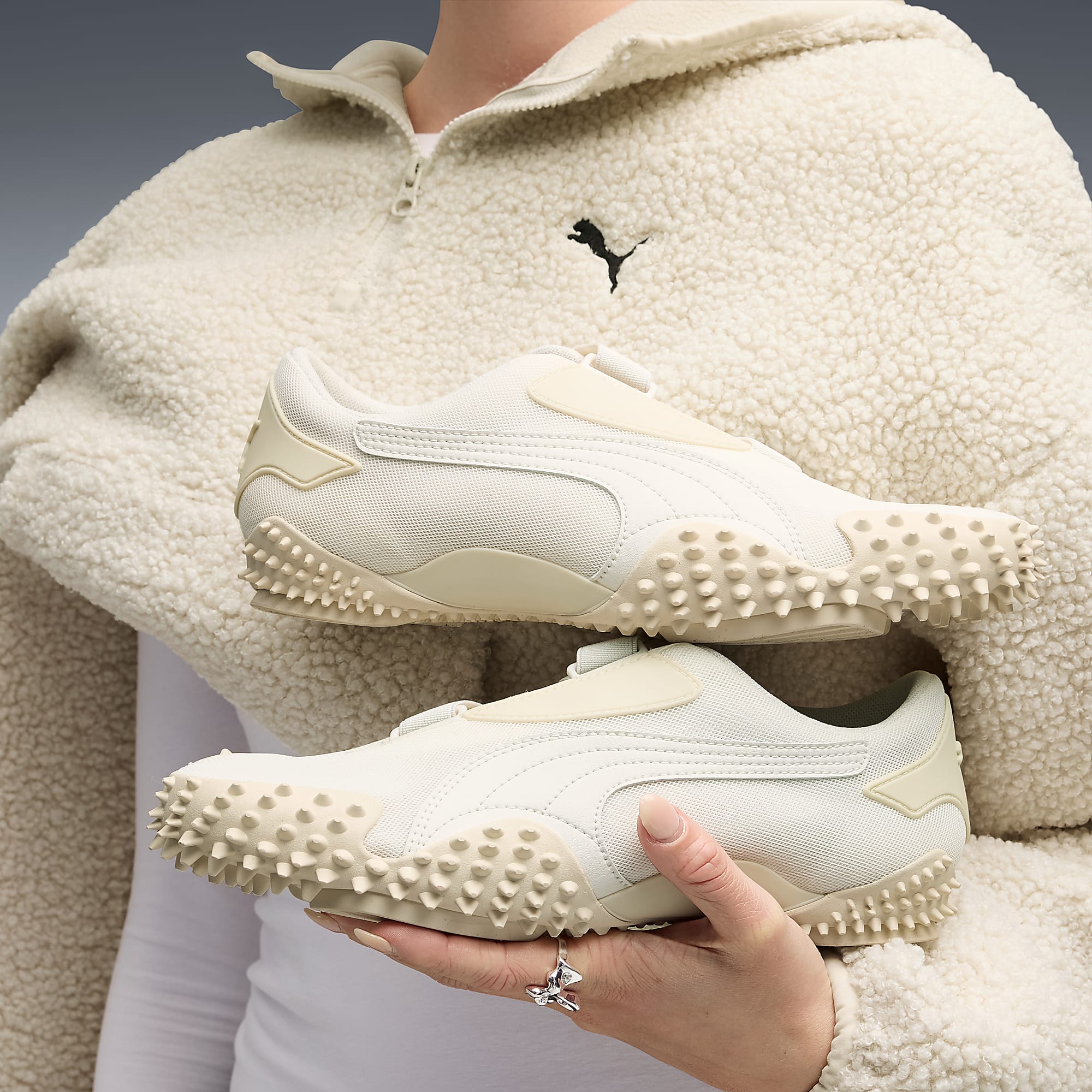 Mostro OG PRIME UNISEX Ayakkabı - Warm White-Alpine Snow - 403206_08 - Görsel 2