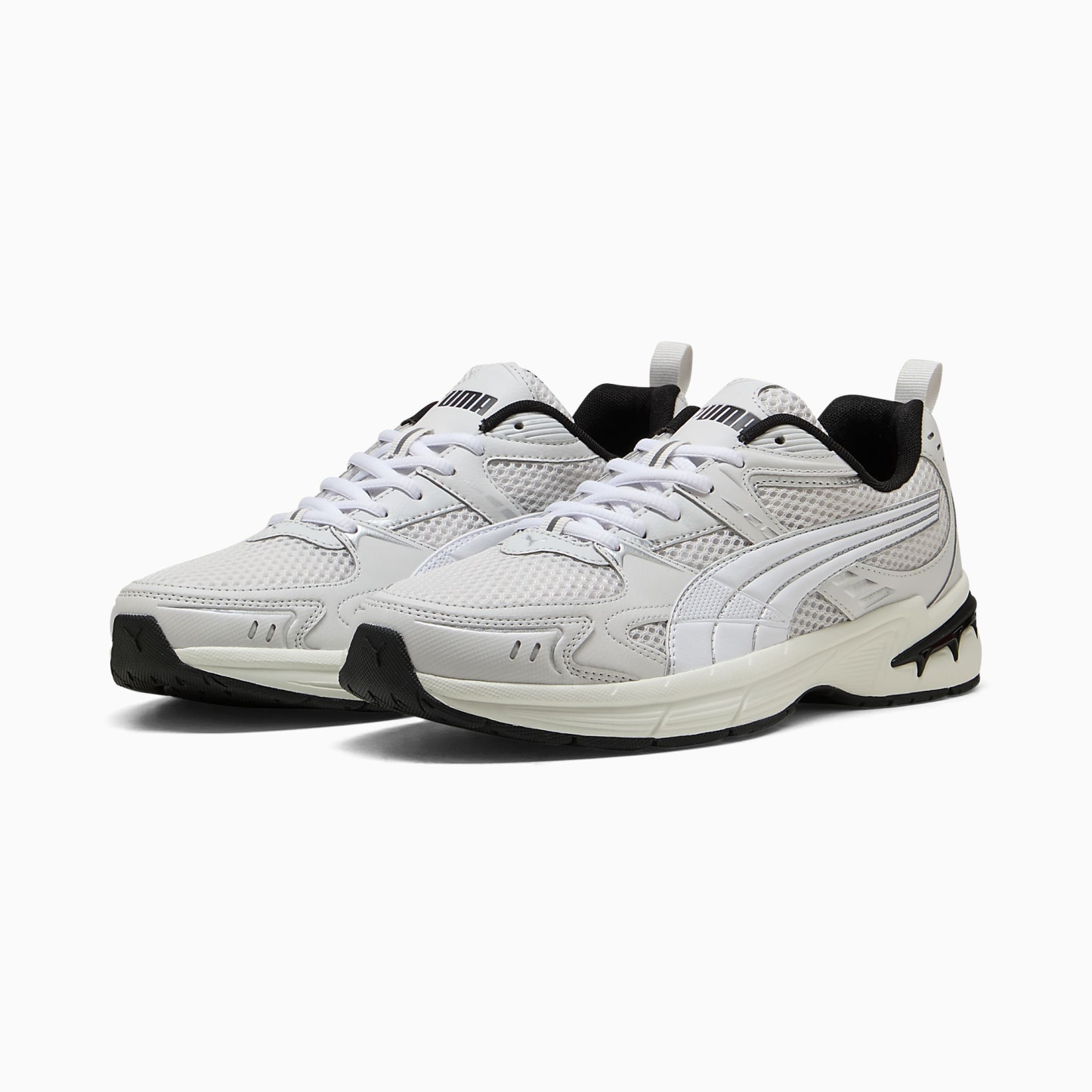 MILENIO Tech 2000 UNISEX Ayakkabı - Feather Gray-PUMA White-PUMA Silver - 402625_15 - Görsel 2