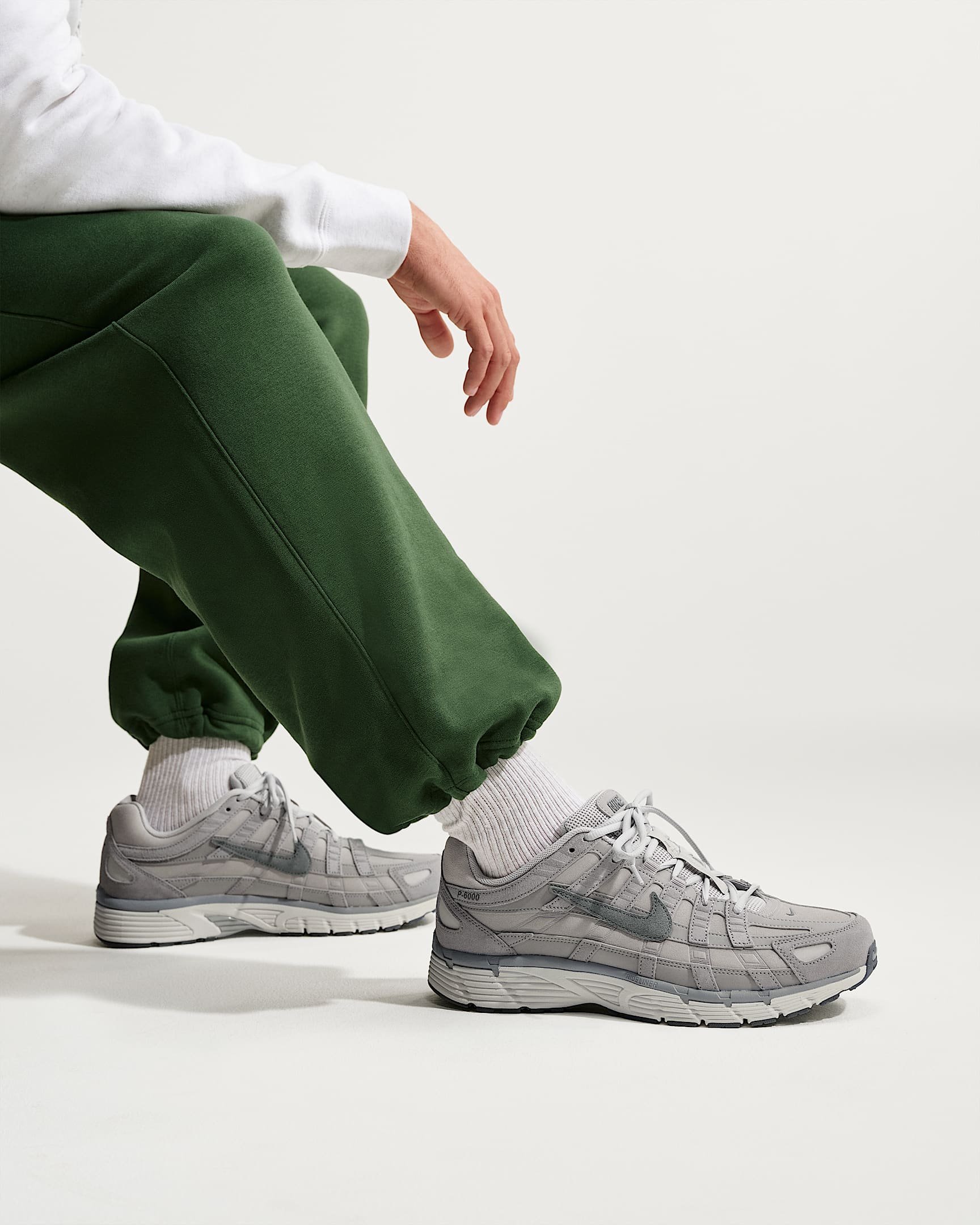 Nike P-6000 SE Ayakkabı - Pure Platinum/Wolf Grey/Summit White/Cool Grey