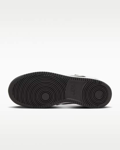 Nike Court Vision Low Next Nature Kadın Ayakkabısı - Siyah/Beyaz