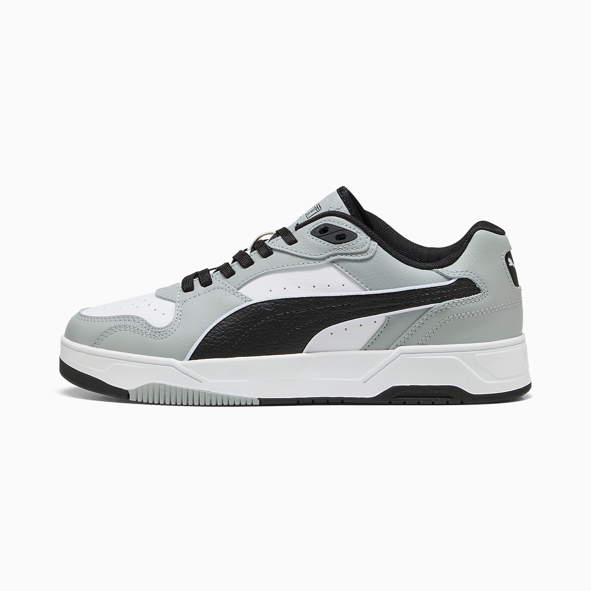 RBD Break UNISEX Ayakkabı - PUMA White-PUMA Black-Cool Mid Gray - 402586_06 - Görsel 1