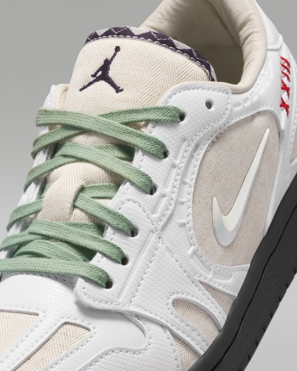 Air Jordan 1 Low Method of Make Kadın Ayakkabısı - Light Orewood Brown/Siyah/Steam/Beyaz