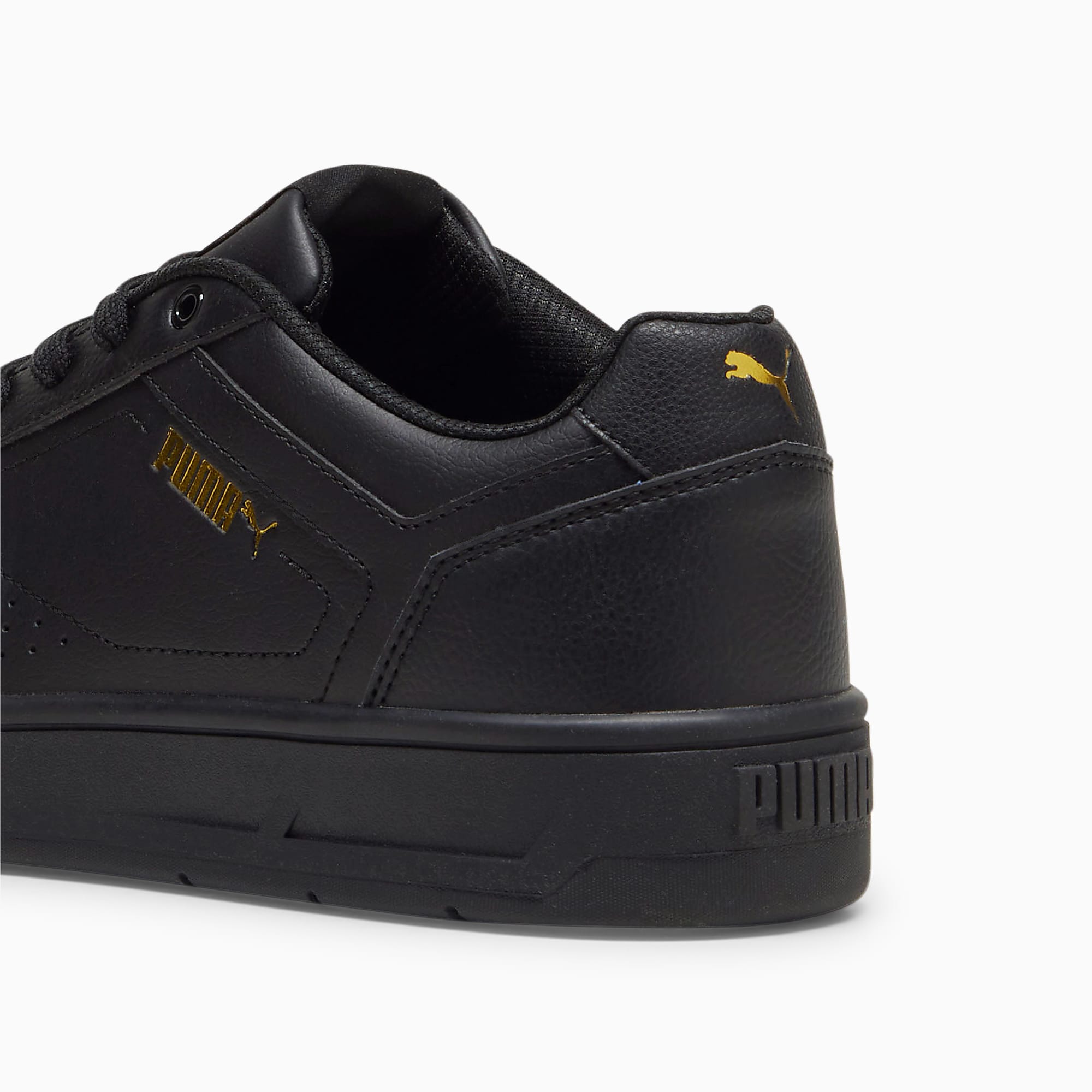 Court CLASSIC Ayakkabı - PUMA Black-PUMA Gold - 395018_02 - Görsel 3