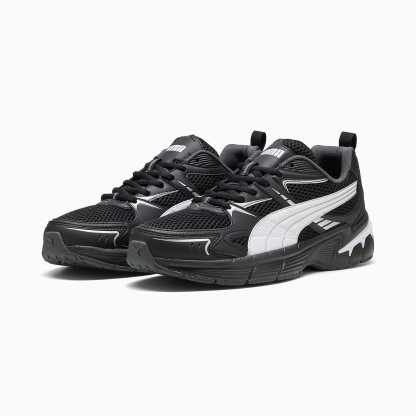 MILENIO Tech 2000 UNISEX Ayakkabı - Puma Black-Puma White-Puma Silver - 402625_01 - Görsel 2