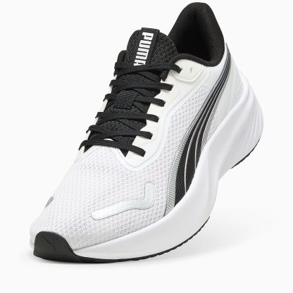 Pounce LITE Koşu Ayakkabısı - Puma White-Puma Black - 310778_02 - Görsel 6