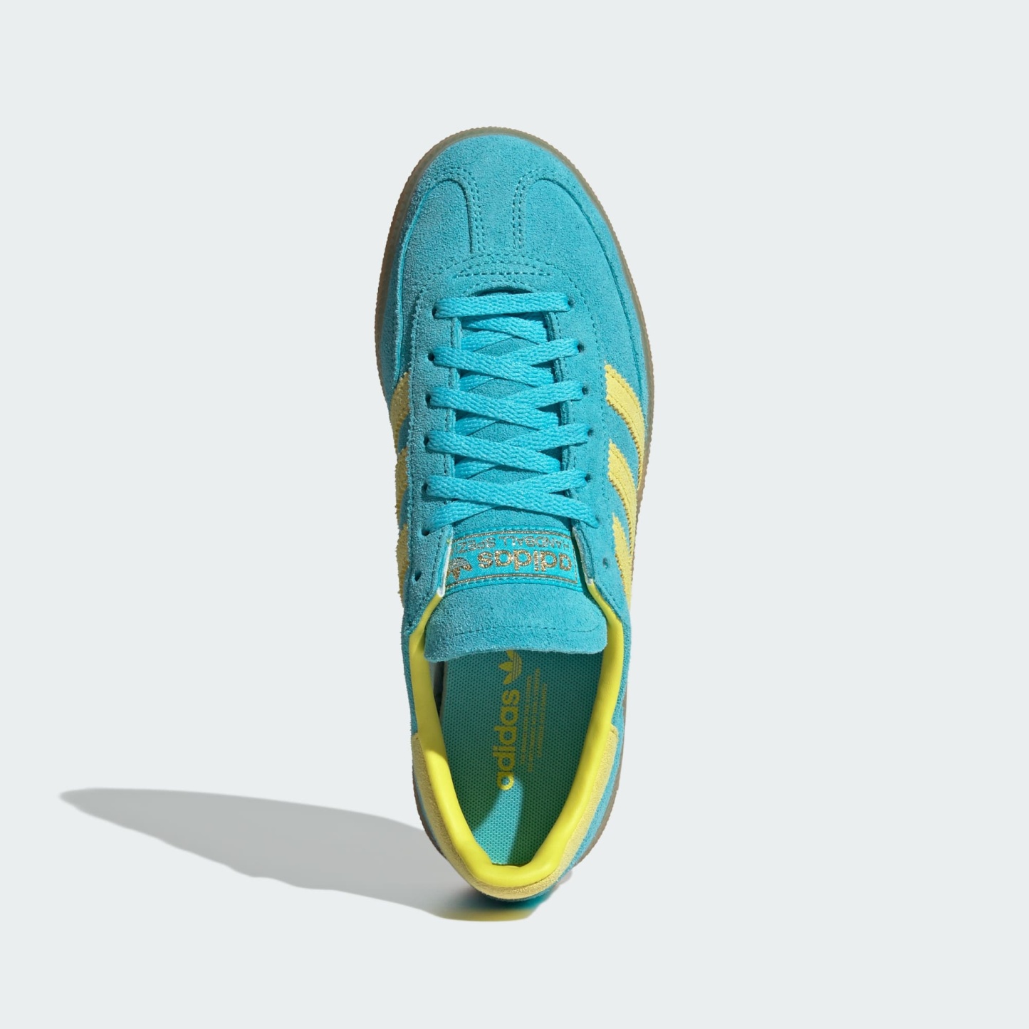 Handball Spezial Ayakkabı - Blue Glow / Bright Yellow / Gold Metallic - JR7351 - Görsel 2