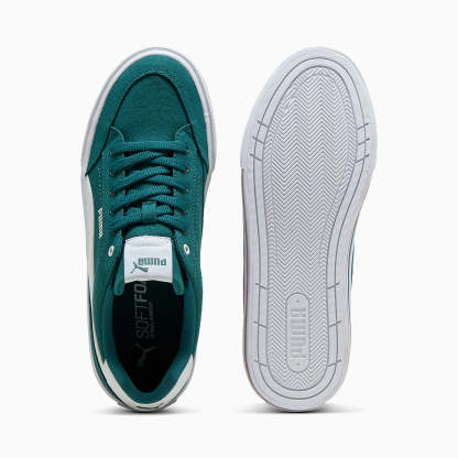 Court CLASSIC VULCANISED FORMSTRIP UNISEX Ayakkabı - Emerald Ice-PUMA White - 396353_36 - Görsel 4