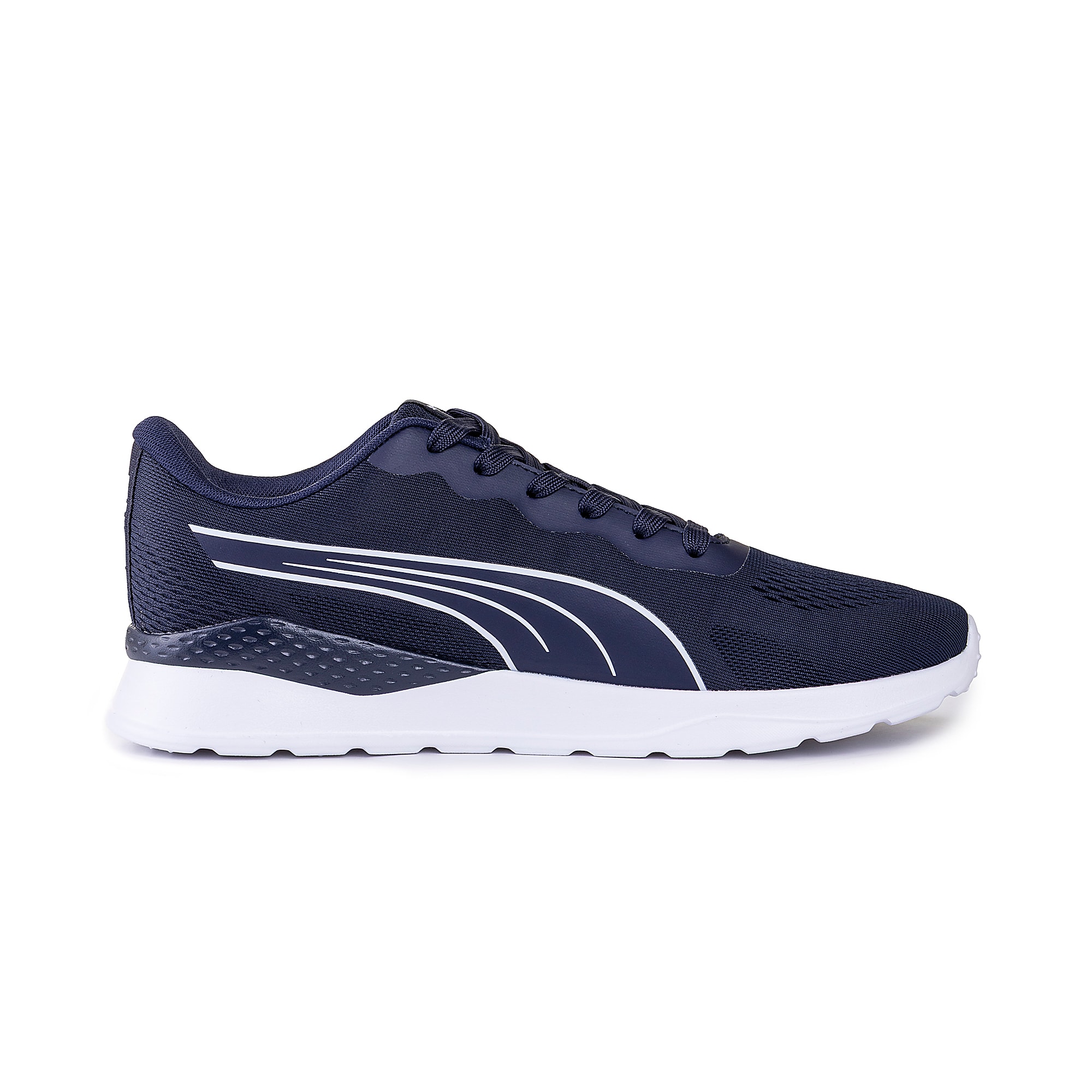 LITE Runner UNISEX Ayakkabı - PUMA Navy-PUMA White - 408533_04 - Görsel 5