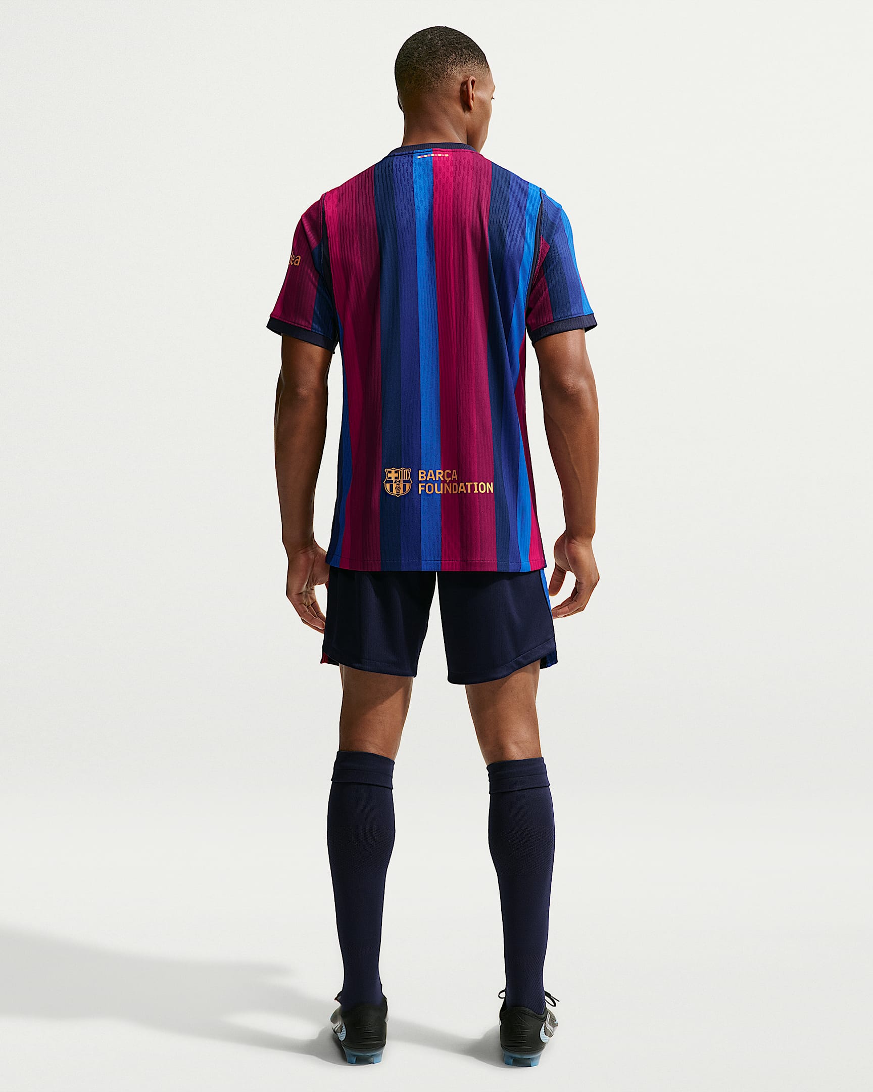 FC Barcelona 2026/27 Maç İç Saha Nike Aero-FIT Orijinal Erkek Futbol Forması - Deep Garnet/Blue Void/Blackened Blue/Mineral Yellow
