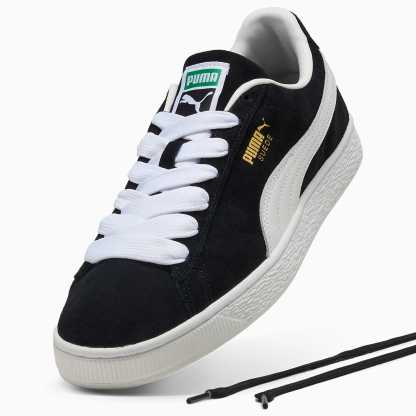 Suede CLASSIC UNISEX Ayakkabı - Puma Black-Puma White - 399781_01 - Görsel 8