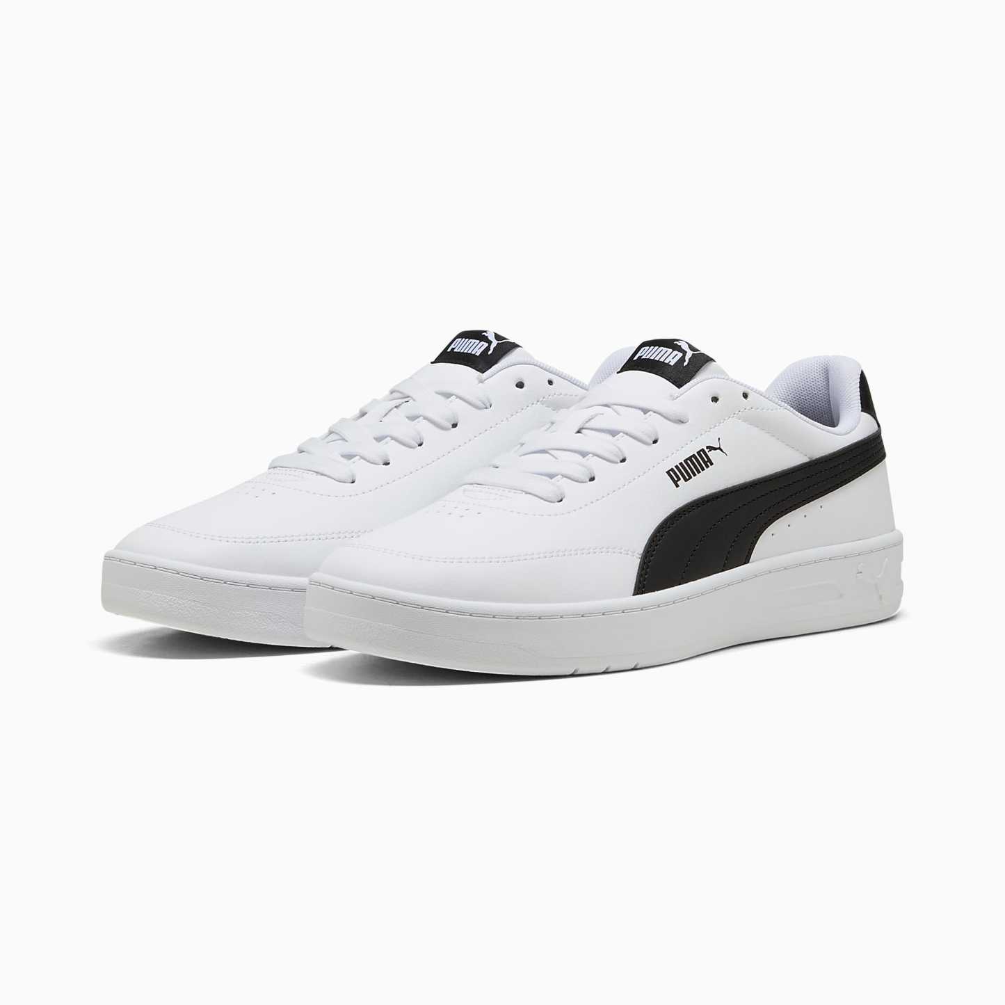 Court CLASSIC Clean UNISEX Ayakkabı - Puma White-Puma Black - 402223_01 - Görsel 2