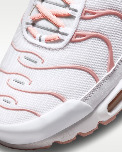 Nike Air Max Plus Kadın Ayakkabısı - Beyaz/Pink Oxford/Beyaz