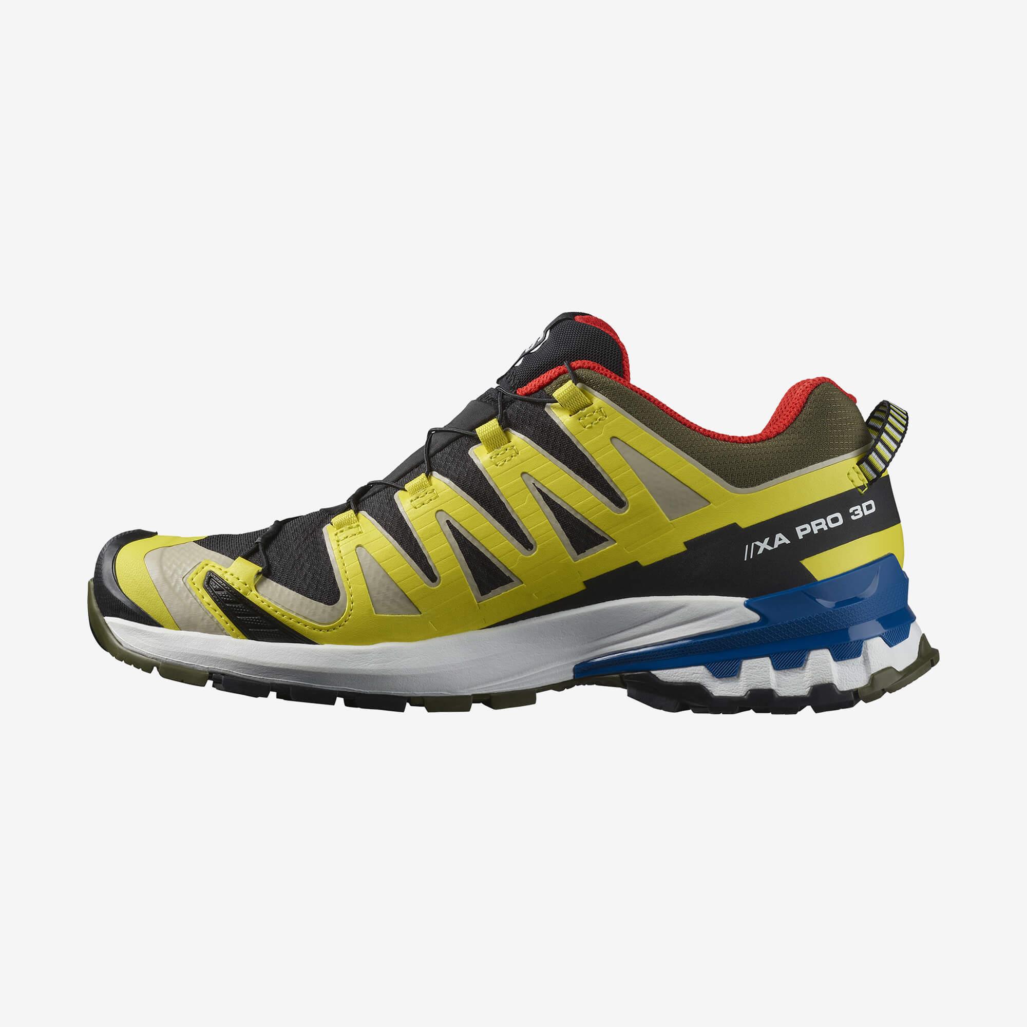 Salomon XA PRO 3D V9 GORE-TEX Erkek Outdoor Ayakkabı Alloy L49199100 - Siyah Sarı - L47119000 - image 3