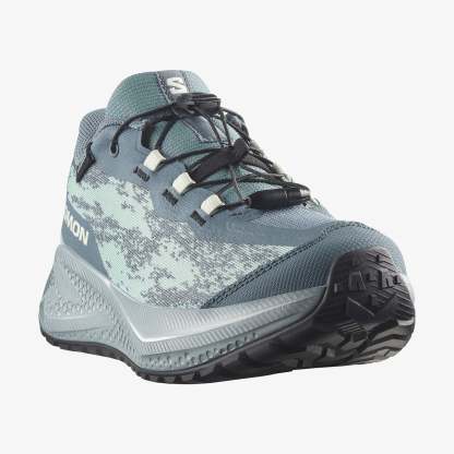 Salomon AERO GRVL WATERPROOF Çocuk Ayakkabı Black L49184900 - Stormy Weather - L45389400 - image 3