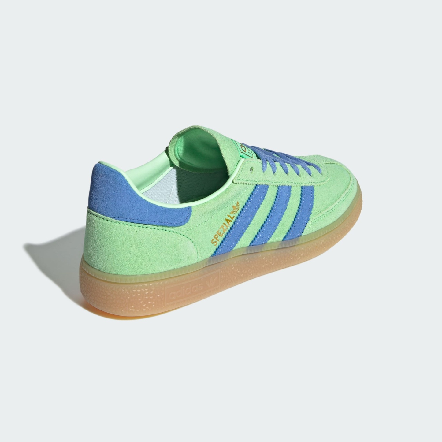 Handball Spezial Ayakkabı - Lime Burst / Blue Fusion / Gum - JR3618 - Görsel 5