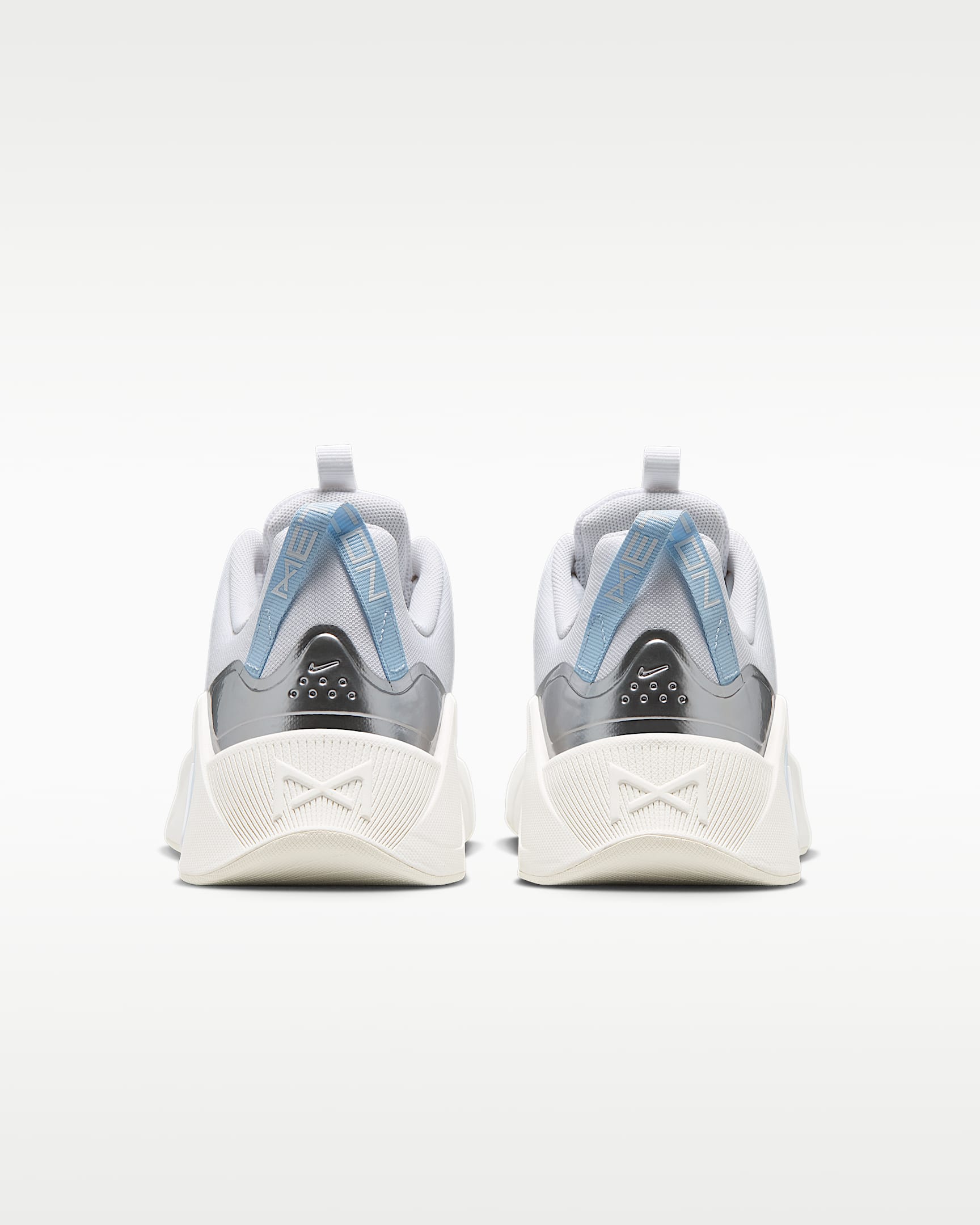 Nike Free Metcon 7 Kadın Antrenman Ayakkabısı - Beyaz/Hydrogen Blue/Metallic Silver/Beyaz