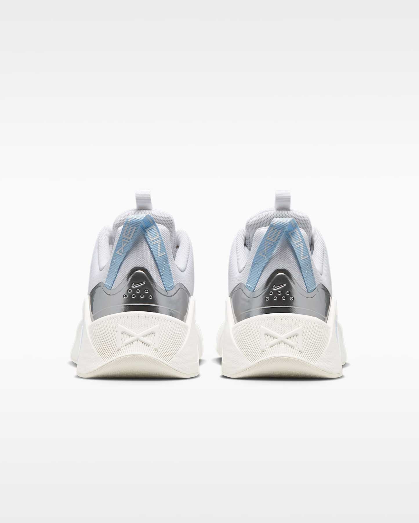 Nike Free Metcon 7 Kadın Antrenman Ayakkabısı - Beyaz/Hydrogen Blue/Metallic Silver/Beyaz