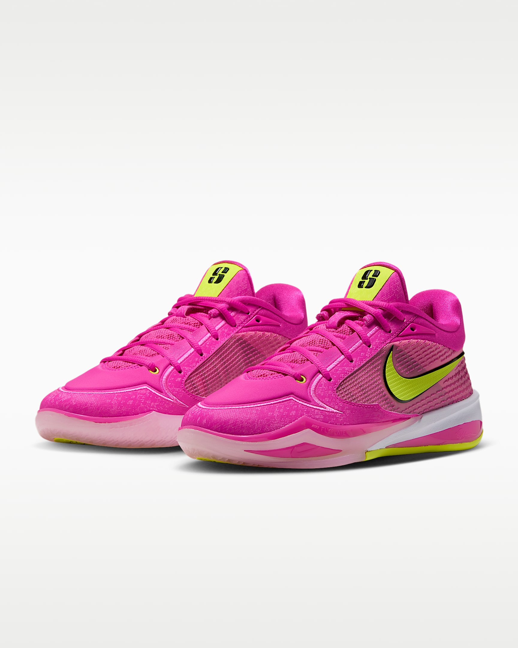Sabrina 4 Basketbol Ayakkabısı - Desert Pink/Pink Rise/Shadow Brown/Lemon Venom