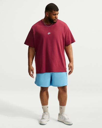 Nike Sportswear Premium Essentials Erkek Tişörtü - Team Red