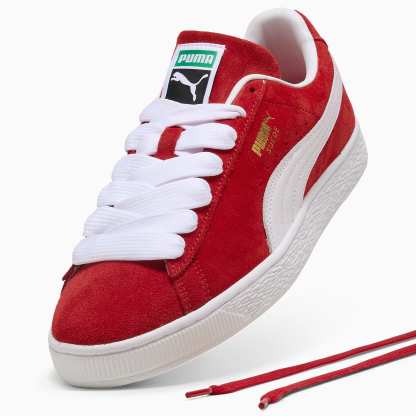 Suede CLASSIC UNISEX Ayakkabı - For All Time Red-PUMA White - 399781_02 - Görsel 8